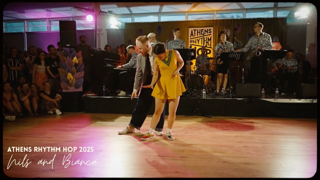 Nils and Bianca Lindy Hop Performance