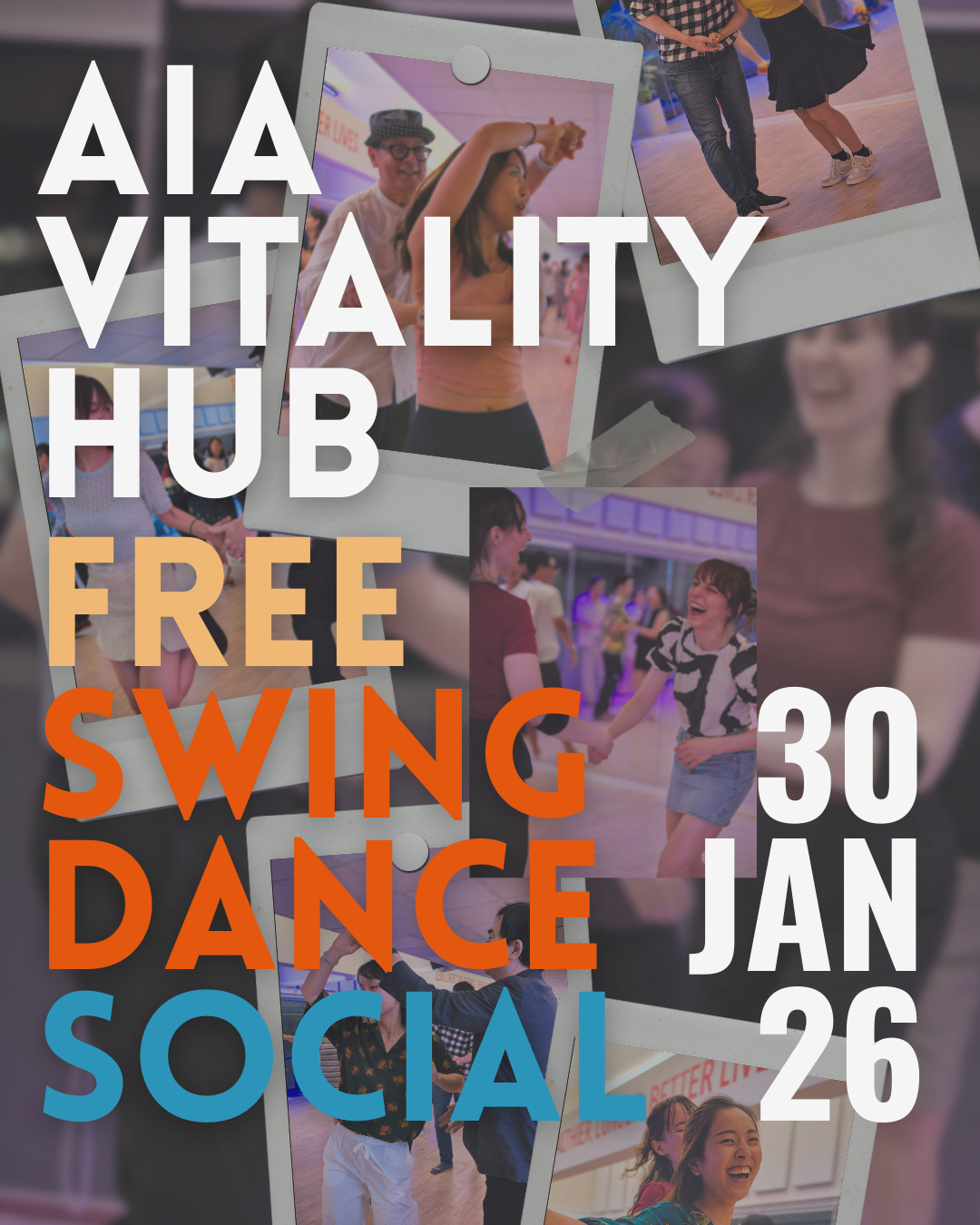 Free Swing Dance Social at AIA Vitality Hub