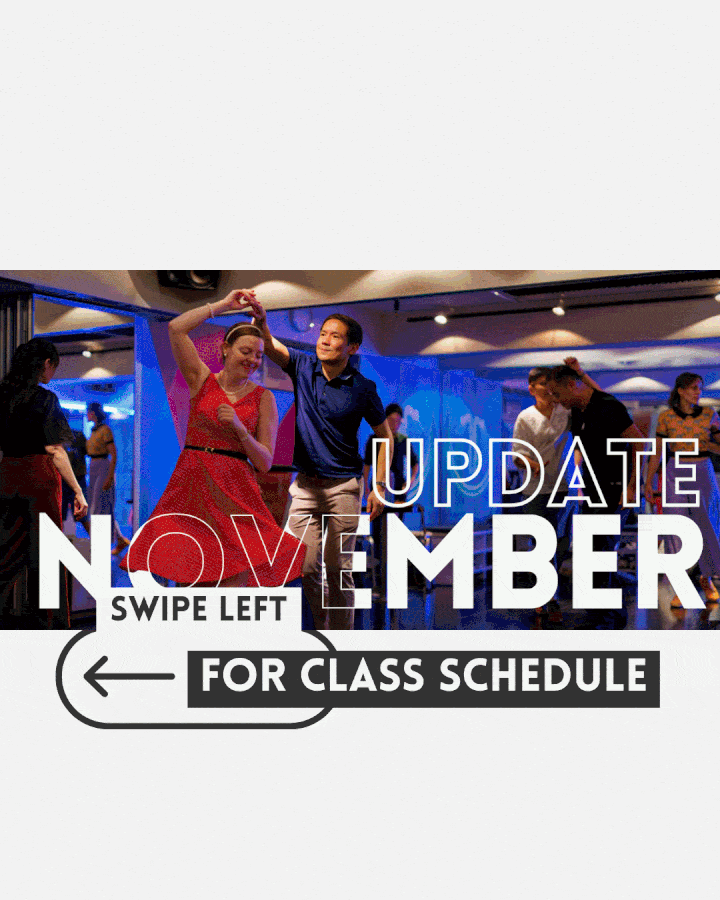 November drop-in classes at Rhythm Studio